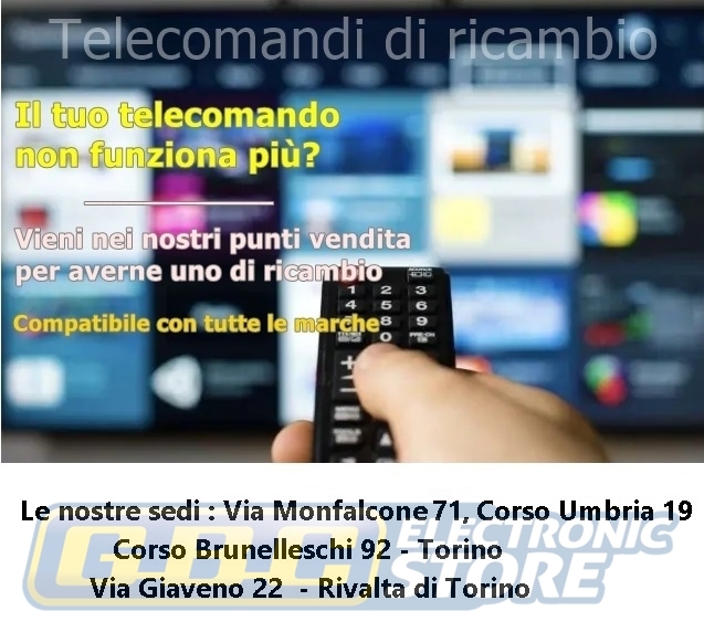 telecomandi tv torino