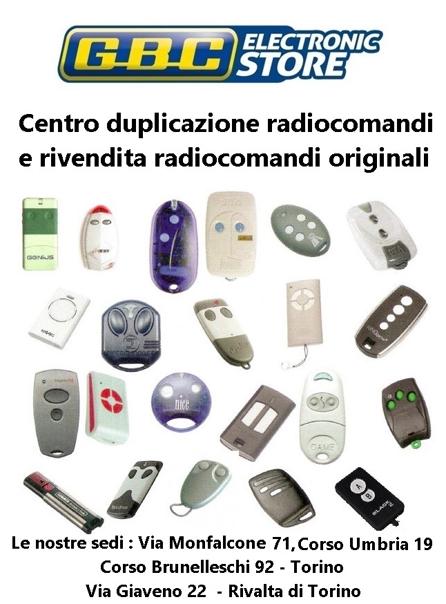 Duplicazione Radiocomandi